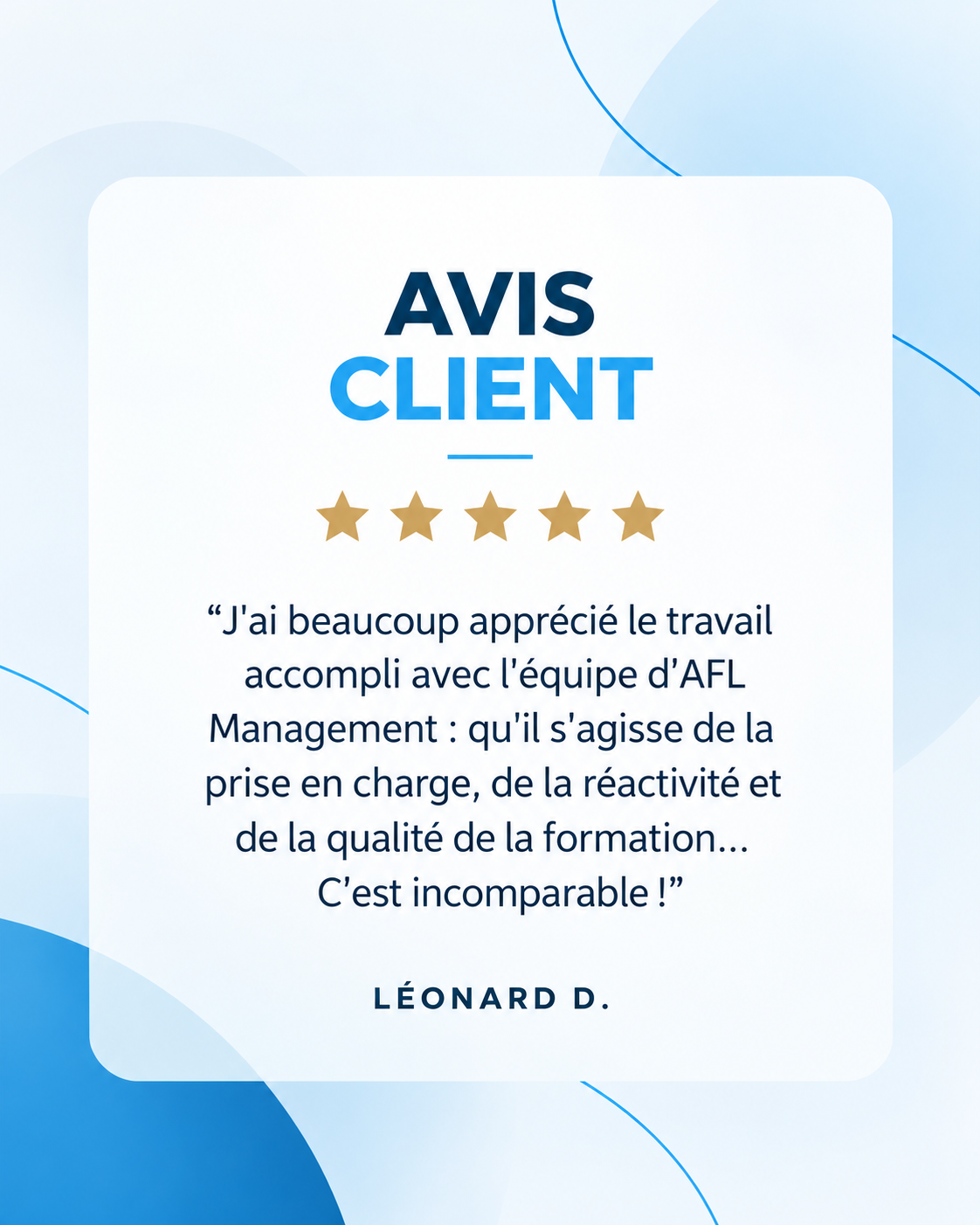 Témoignage de Léonard D.